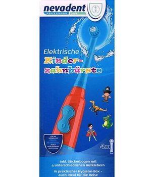 Электрическая детская зубная щетка Nevadent NKZ3-А1-kids Blue