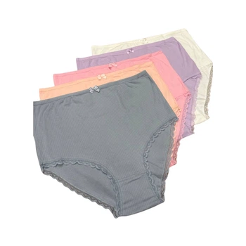 Трусы женские хлопковые 3XL 136-145 см Nicoletta 10076-2 (5 шт/уп)