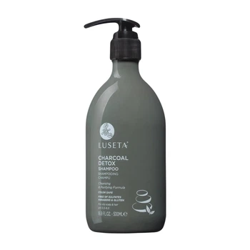 Шампунь для жирного волосся Luseta Beauty Charcoal Detox 500 мл