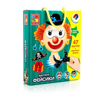 Магнітна гра Vladi Toys Фейсики (VT3702-15)