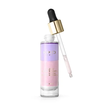 Трехфазный хайлайтер для лица и тела KIKO Holiday Wonderlights Gleam Of Glam Triphasic Highlighter
