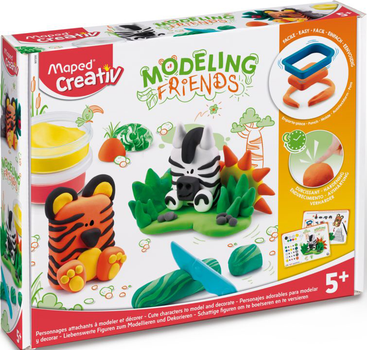 Набір для творчості Maped Creativ Modeling Friends Wild (3154149072057)