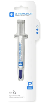 Термопаста 2Е THERMOBOOST PROFI TB8-2, (8.3 W/m-K), 2 гр, сіра