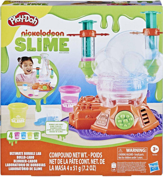 Zestaw kreatywny Play-Doh Nickelodeon Slime Ultimate Bubble Lab (5010996187314)