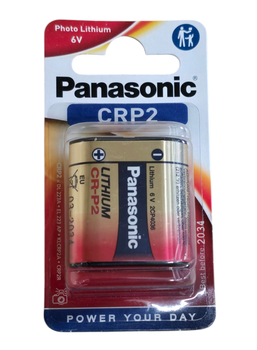Батарейка Panasonic Lithium 6V CR-P2