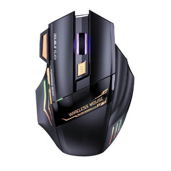 Беспроводная игровая мышка iMice GW-X7 3200dpi USB 2.4ГГц и Bluetooth RGB подсветка Black (534956)