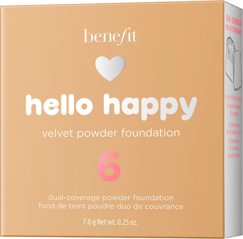 Пудра для обличчя Benefit Hello Happy Velvet 06 Medium 7 г (602004106247)