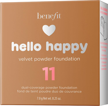 Пудра для обличчя Benefit Hello Happy Velvet 11 Dark Neutral 7 г (602004106292)