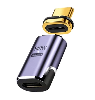 Магнітний адаптер PD140W USB4.0 Type-C 24 PIN 78202