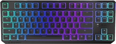 Klawiatura bezprzewodowa Endorfy Thock TKL Pudding Kailh Box Red Wireless Black (EY5A119)