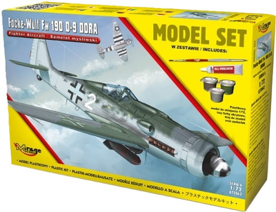 Zestaw do sklejania Mirage samolot Focke-Wulf FW 190 D-9 Dora 1:72 (5901463872621)