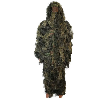 Маскувальний костюм Mil-Tec Ghillie Anti Fire Woodland 11962020 XL/XXL