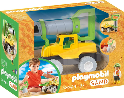 Автомобіль для піску Playmobil з буром (4008789700643)