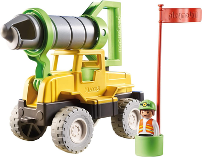 Wózek do piaskownicy Playmobil Sand Auto z wiertłem (4008789700643)