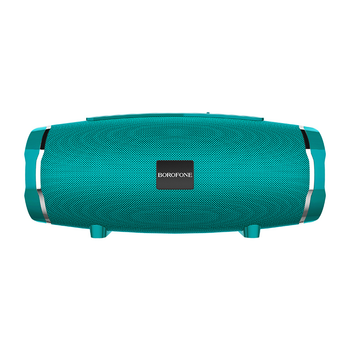 Портативная колонка BOROFONE BR3 Rich sound sports wireless speaker IPX5, BT5.0, AUX, USB, TF, FM, TWS, 10W, 3h Peacock Blue