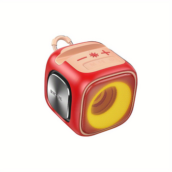 Портативная колонка BOROFONE BR29 Interest sports BT5.3, IPX6, USB, AUX, TWS, TF, FM, 7W, 3h speaker Red