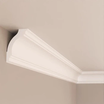 Карниз поліуретановий 75x50x2000 мм Gaudi Decor P 961 для LED освітлення
