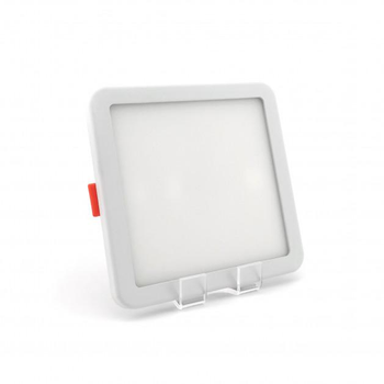 Панель LED вбудована (рухомі кліпси) LUSQ-UNI-6W 6000K біла квадрат(100*100) TM LUMANO