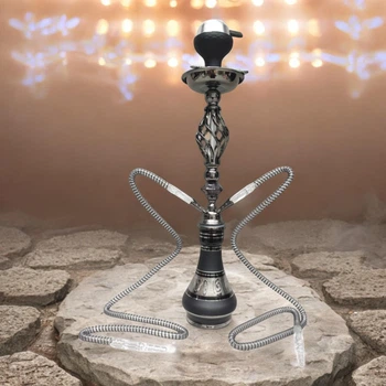 Кальян Hookah Said Plus Silver высотой 60 см на 2 персоны
