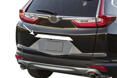 Хромированная накладка над номером (нержавейка) для Honda CRV 2017-2022 гг