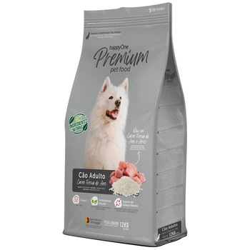 Премиум Корм для Взрослых Собак со Свежим Мясом happyOne Premium Adult Dog Fresh Meat 12 кг