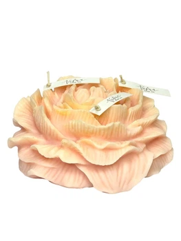 Формова свічка Vesna Home SPA Велика півонія 500 г рожева