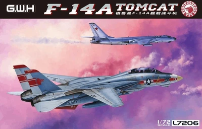 Збірна модель 1/72 Літак F-14A Tomcat Great Wall Hobby L7206