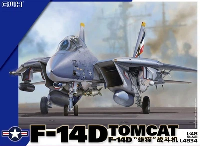 Збірна модель 1/48 Літак F-14D Tomcat Great Wall Hobby L4834
