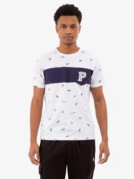Футболка бавовняна довга чоловіча U.S. Polo Assn 11C141-0400A 2XL Біла (786660512205)