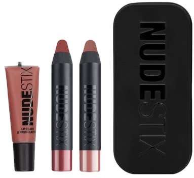 Zestaw szminek Nudestix Nude Red Hot Lip 3x2.5 ml (839174005845)