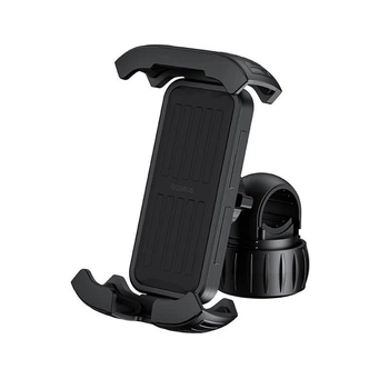 Тримач для телефону Baseus QuickGo Series Bike Phone Mount на велосипед/мопед/мотоцикл 5.7-7.2" (C40561500113-00) Black
