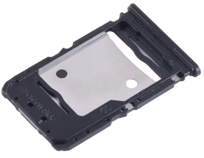 Держатель Sim-карты и карты памяти Tecno Camon 19 Pro CI8 черный Eco Black на две Sim-карты High Copy