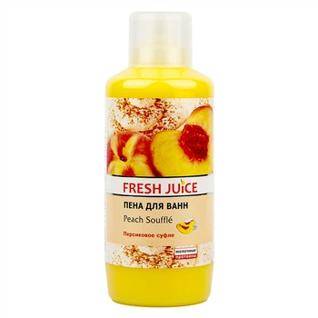 Пена для ванны "Персиковое суфле" Fresh Juice Bath Foam Peach Souffle 1000ml (236560-506073-2)