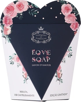 Натуральное мыло "Сердце" в подарочной коробке - Essencias De Portugal Love Soap Inside Of Limited Rose Edition 150g (150g) (1239364-813492731-2)