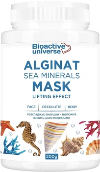 Альгинатная маска с морскими минералами - Bioactive Universe Sea Minerals Alginat Mask 200g (200g) (1241139-192352046-2)