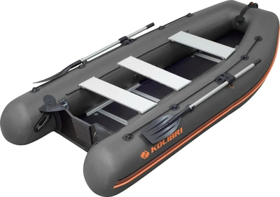 Надувная лодка Kolibri KM-450DSL темно-серая