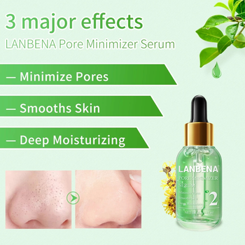 Сыворотка Lanbena Pore Minimizer Serum No.2 для сужения пор 17 мл (6970470536122)