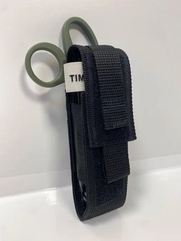 Тактичний підсумок під турнікет відкритий з системою Molle чорний