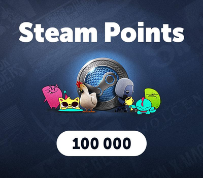 100 000 Балів Стім | Жетони | Нагороди | 100 000 Steam Points | Awards