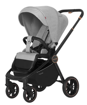 Универсальная коляска-книжка CARRELLO Epica CRL-8510/1 2в1 Silver Grey