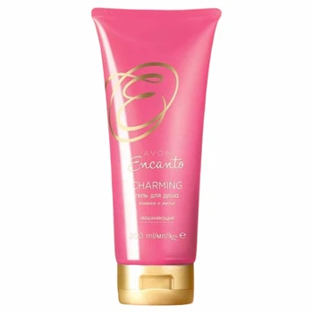 Увлажняющий гель для душа Avon Encanto Charming Ежевика и Мускус Shower Gel, Blackberry & Musk, Moisturising 200 мл