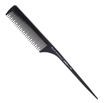 Расческа для волос с хвостиком Salon Professional Carbon Line (0058)