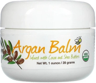 Органический бальзам "Аргана, масло какао и масло ши" - Sierra Bees Argan Balm With Cocoa & Shea Butters 28ml (1051513-29026576)