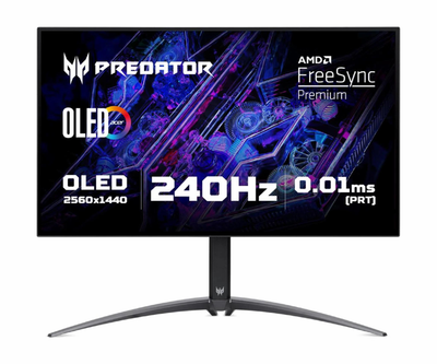 Монитор геймерский 26.5" 240Hz Acer Predator X27UBMIIPRUZX OLED безрамочный
