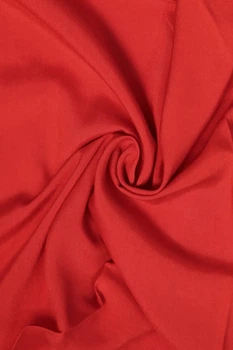 Ткань Штапель однотонный вишневый 110г/м2 145см 1пог.м.(120-11)