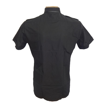 Форменная сорочка MIL-TEC з коротким рукавом Black 10932002 р.M