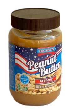 Арахисовая паста Bon Nutts Peanut Butter Creamy без сахара, 340г