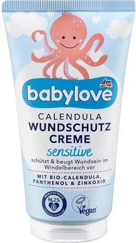 Детский успокаивающий и ранозащитный крем с календулой - Babylove Calendula Wound Protection Sensitive 75ml (75ml) (1236418-1379761159-2)