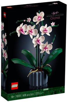 Zestaw klockow Lego Icons Orchidea 608 elementow (10311) (955555908655473) - Outlet