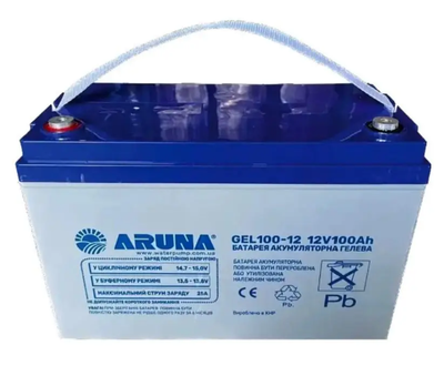 Акумулятор гелевий ARUNA GEL100-12